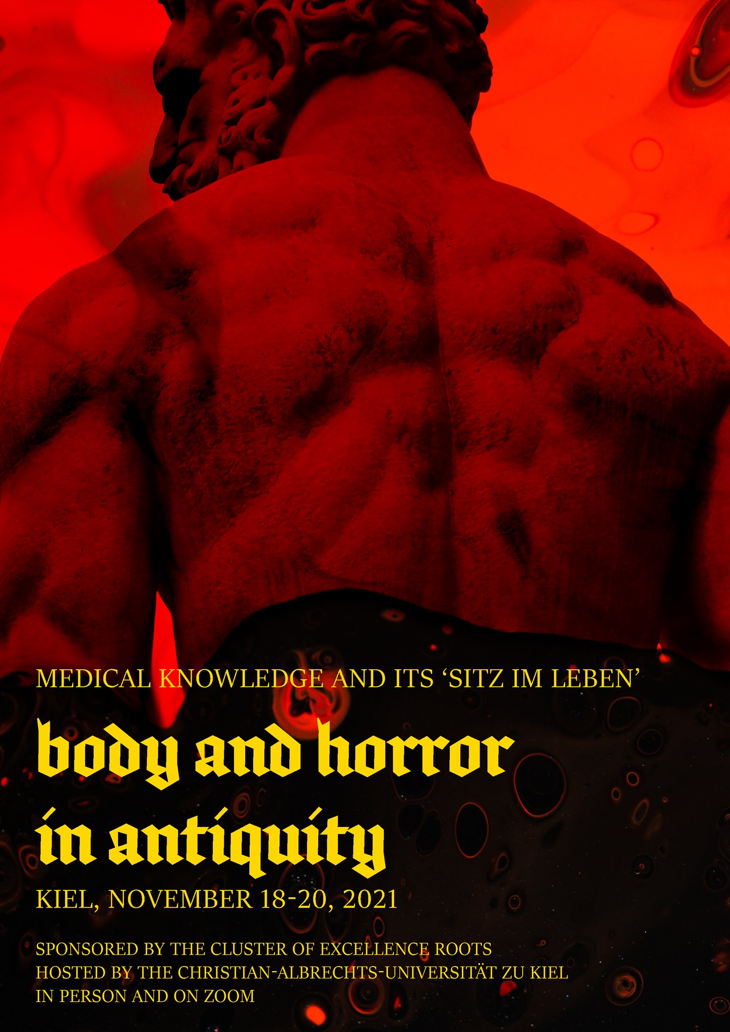 poster for Body and Horror event